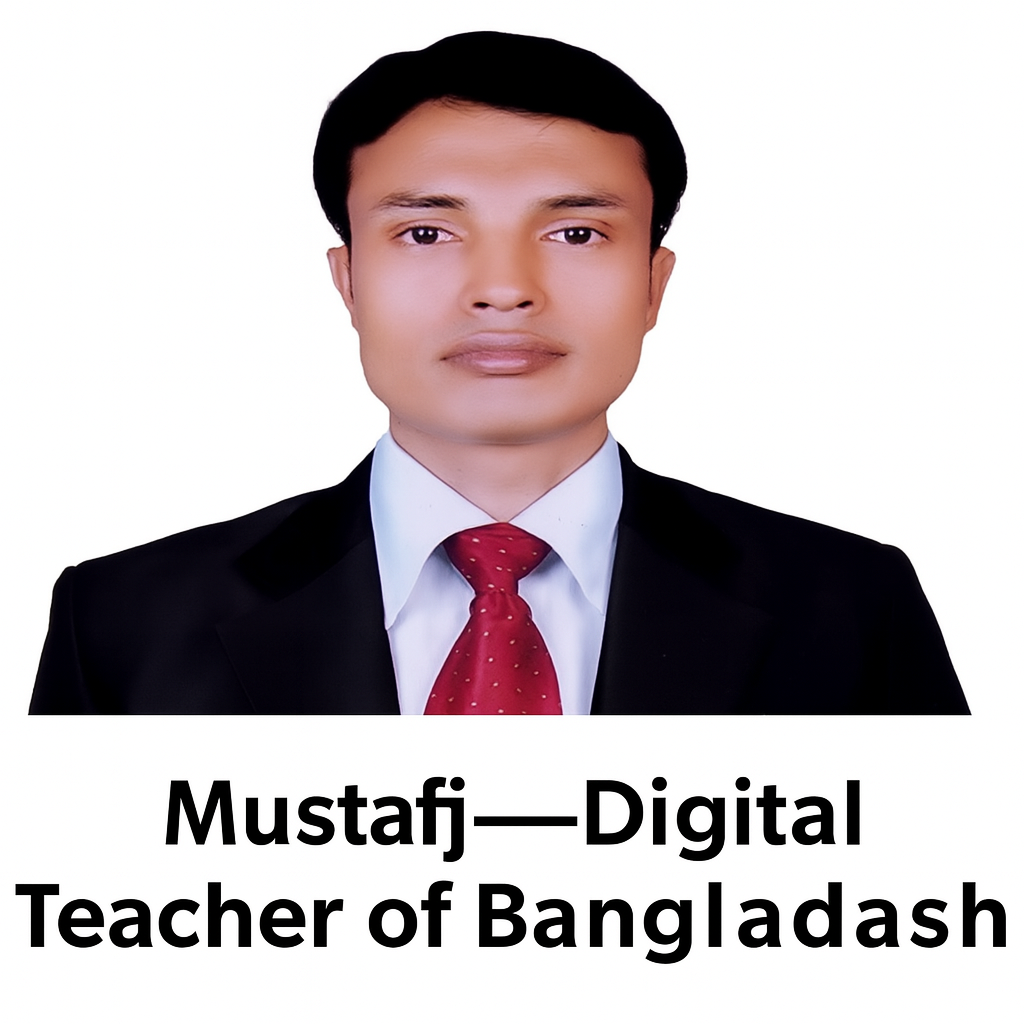 Mustafij –Digital Teacher of Bangladesh the Guide to Modern Education Revolution